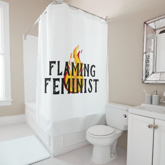 Flaming Feminist RBG Feminism Flames 20 (In Situ)