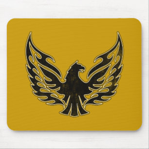 Flaming Firebird Mouse Pad