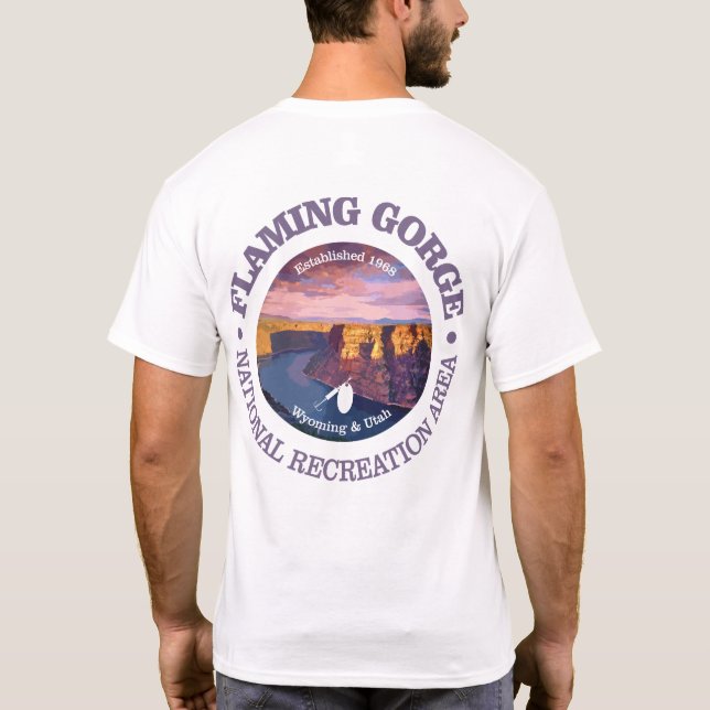 Flaming Gorge NRA (rd) T-Shirt (Back)