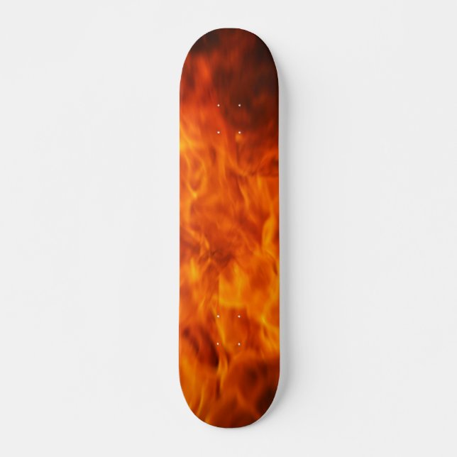 Flaming hot skateboard (Front)