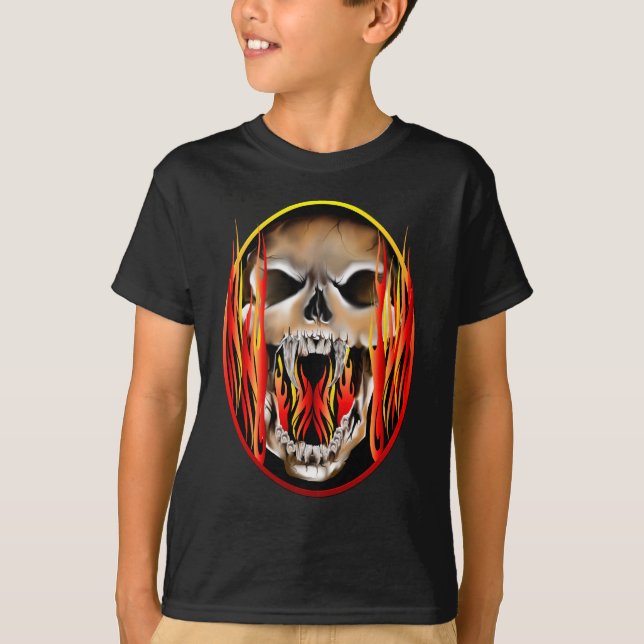 Flaming Insanity Shirt (Front)