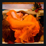 Flaming June by Frederic Leighton Poster<br><div class="desc">Artist: Frederic Leighton.
Date: 1895.</div>