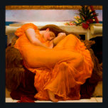 Flaming June by Frederic Lord Leighton Poster<br><div class="desc">Artist: Frederic Lord Leighton.
1895.</div>