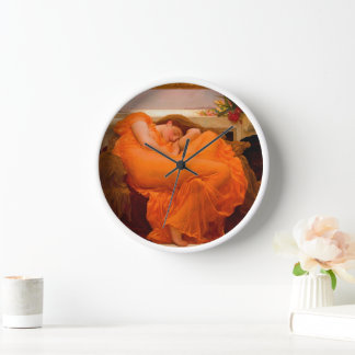 Flaming June by Lord Frederic Leighton Clock