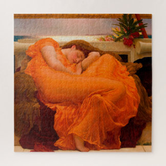 Flaming June by Lord Frederic Leighton Jigsaw Puzzle