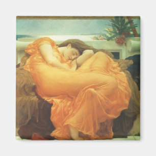 Flaming June by Lord Frederic Leighton Magnet