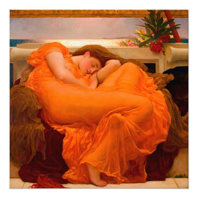 Flaming June by Lord Frederic Leighton Photo Print (Front)