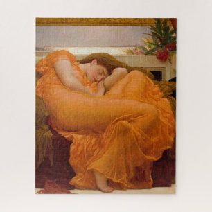 Flaming June by Sir Frederic Leighton Vintage  Jigsaw Puzzle