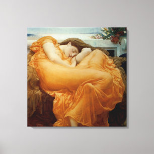 Flaming June Canvas Print