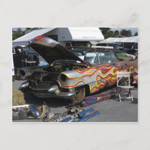 Flaming Junker Postcard