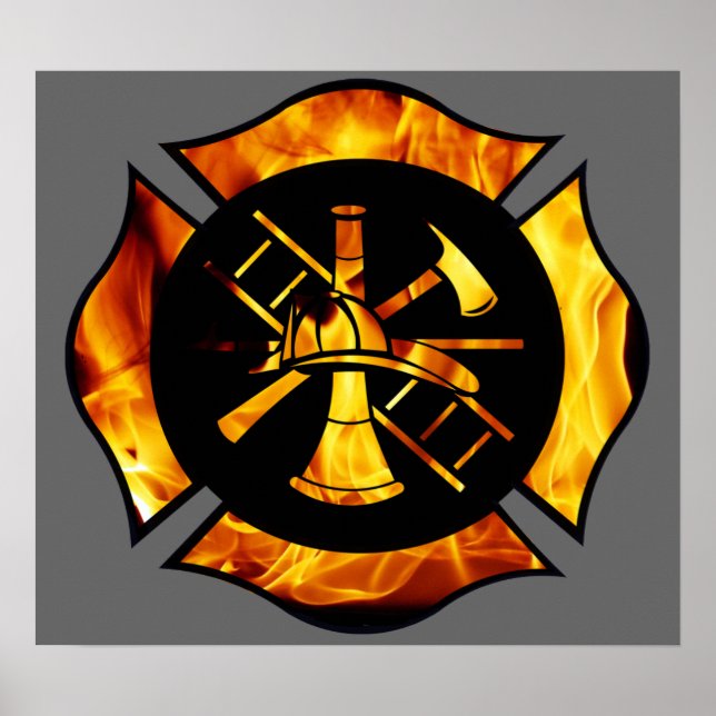 Flaming Maltese Cross 2 Poster (Front)