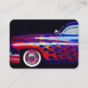 Flaming Mercury Business Card