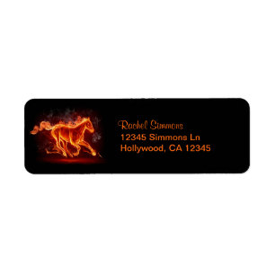 Flaming Mustang
