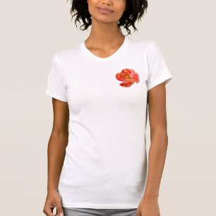 Flaming Orange & Yellow Parrot Tulip Digital Art T-Shirt