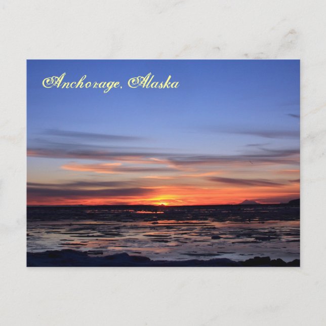 Flaming Redoubt Postcard (Front)