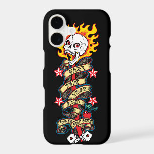 Flaming Skull Feel the Fear