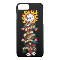 Flaming Skull Feel the Fear