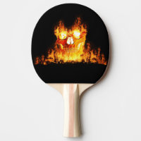 Flaming Skull Fire Goth Skeleton