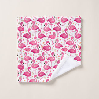 "Flamingle Fiesta" Wash Cloth