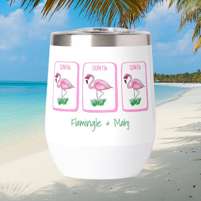 Flamingle & Mahj Personalized Flamingo Mahjong (Creator Uploaded)