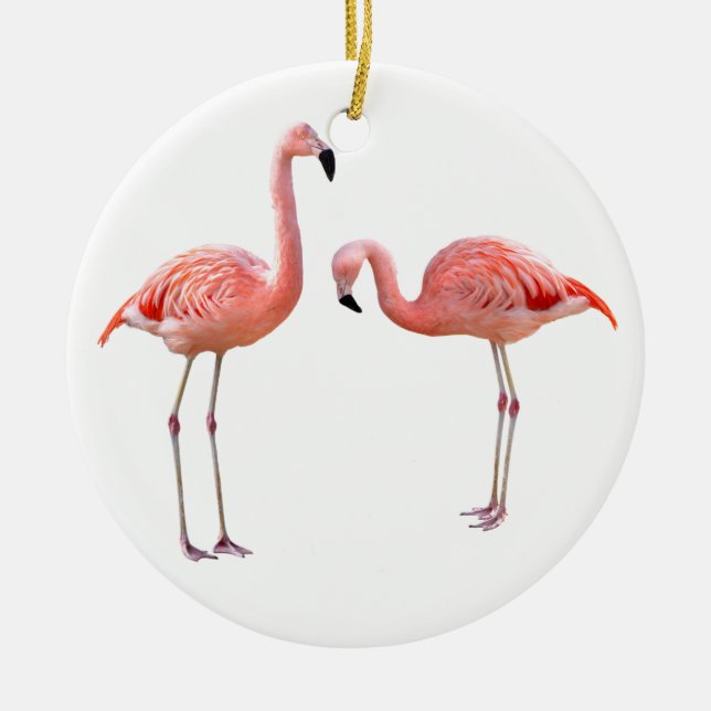 “flamingo”の優良製品 ceramic ornament (Front)