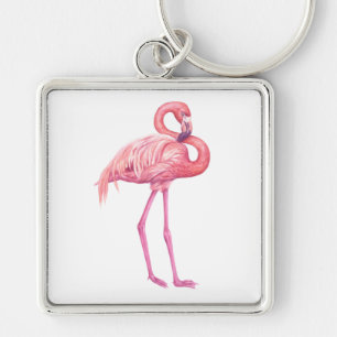 Flamingo 2 keychain