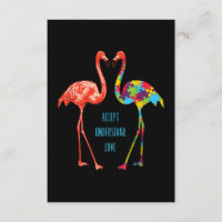Flamingo | Accept Understand Love Autism Flamingo