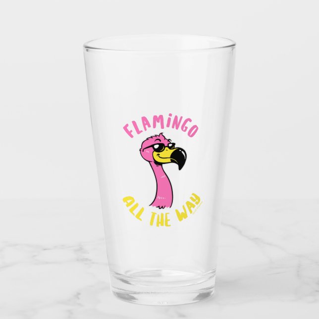 Flamingo All The Way Glass (Front)