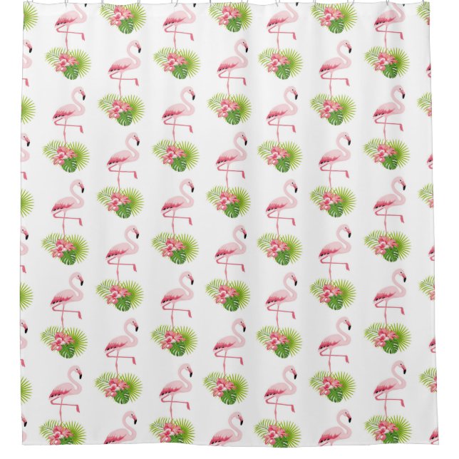 Flamingo and Palm Trees (Front)