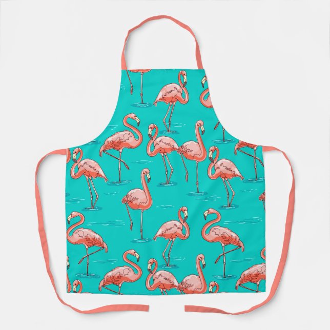 Flamingo Apron (Front)