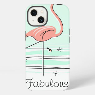 Flamingo Aqua 'Fabulous!' iPad case