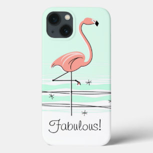 Flamingo Aqua 'Fabulous!' iPad case