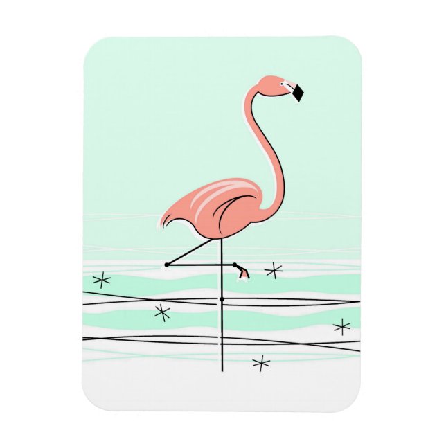 Flamingo Aqua magnet flexible (Vertical)