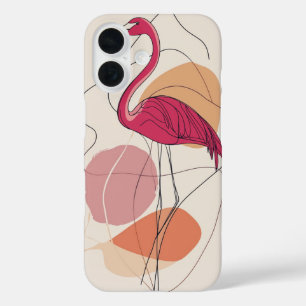 Flamingo Art Phone Case – Pink Grace
