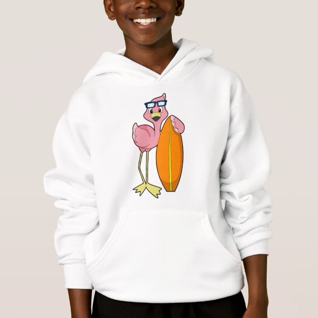 Flamingo as Surfer with Surfboard.PNG (Front)