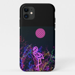 Flamingo at the dance party. Case-Mate iPhone case
