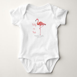 Flamingo   Baby Girl   Bodysuit