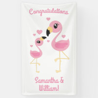Flamingo Baby Shower Cute Tropical