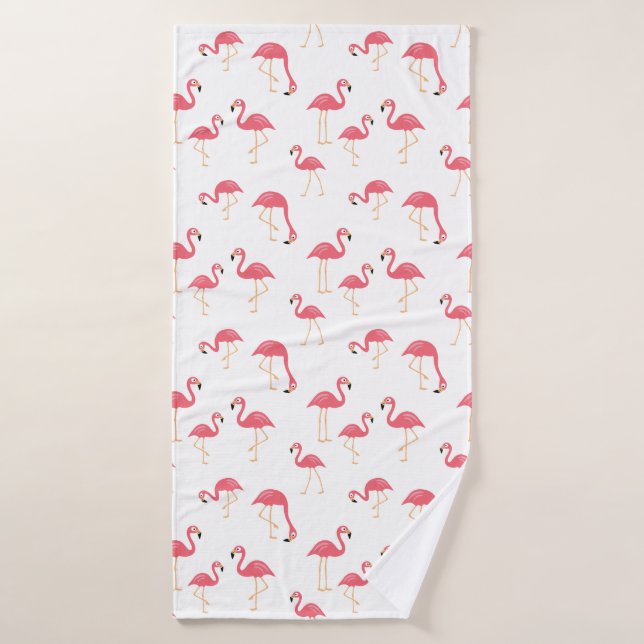 Flamingo Bath Towel (Bath Towel)