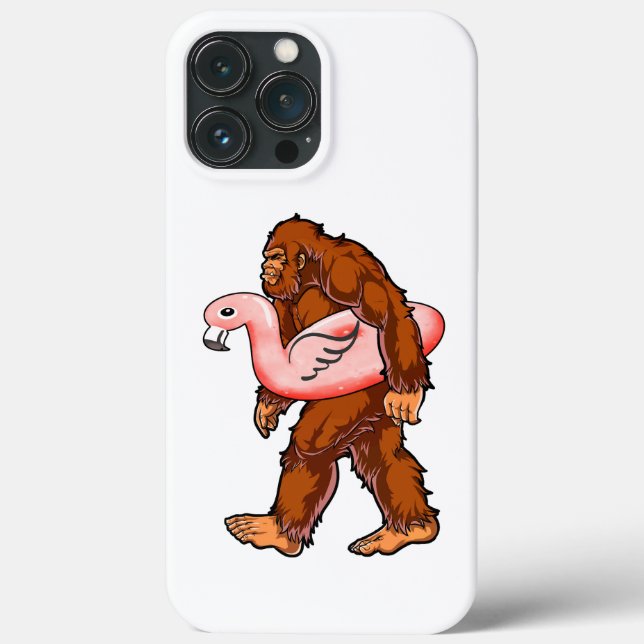 Flamingo Bigfoot Case-Mate iPhone Case (Back)