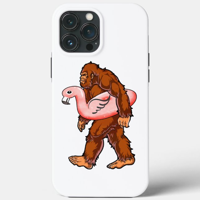 Flamingo Bigfoot Case-Mate iPhone Case (Back)