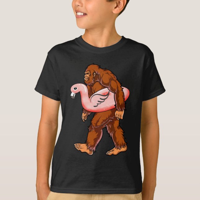 Flamingo Bigfoot T-Shirt (Front)