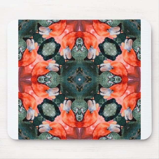Flamingo Bird Mouse Pad (Front)