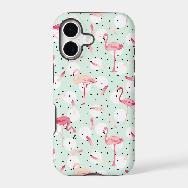 Flamingo Bird With Feathers (Back)
