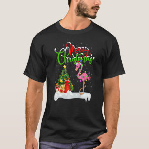 Flamingo Bird  Xmas Decoration Santa Flamingo Chri T-Shirt