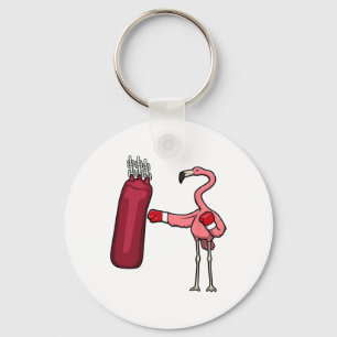 Flamingo Boxing Self Defence Hob Keychain