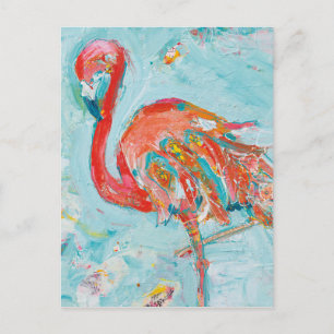 Flamingo Bright Postcard