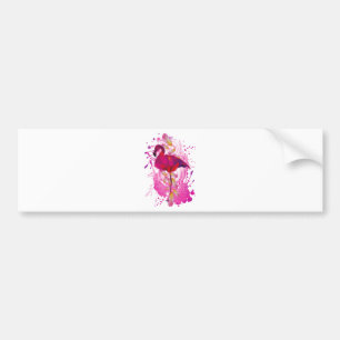 Flamingo Bumper Sticker