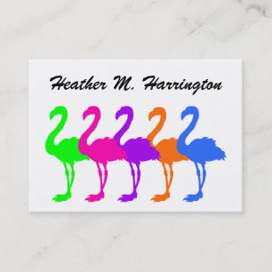 Flamingo Business Card