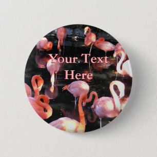Flamingo Button